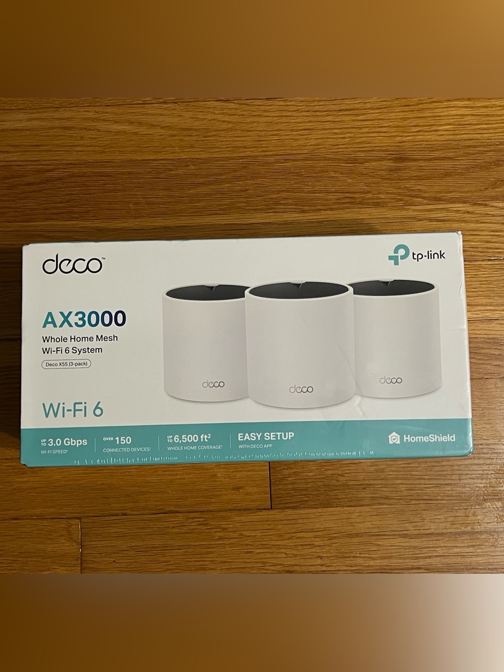 Deco AX3000 Whole Home Mesh Wi‑Fi 6 System